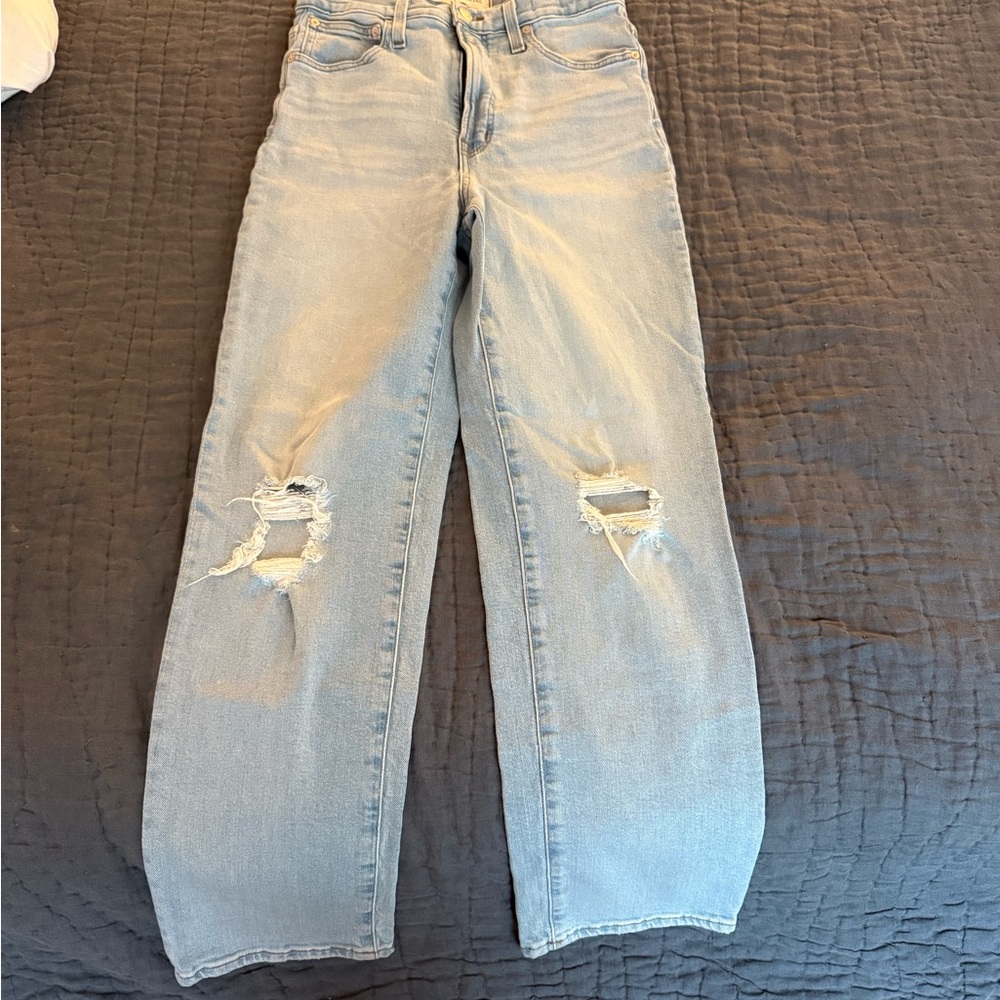 Madewell Perfect Vintage Straight Leg Jeans
